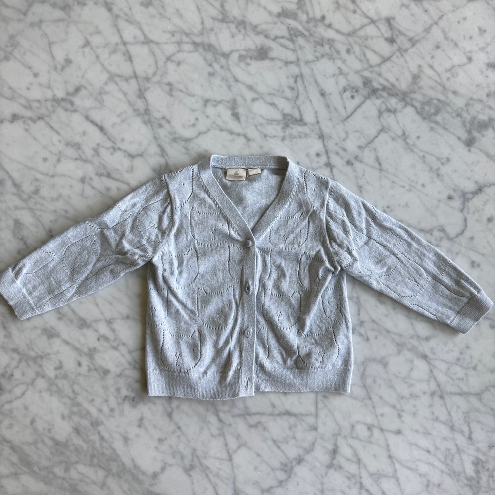 GAP- Light Blue Knit Cardigan